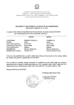 Proietti Zolla Paolo - Zarrella Giada