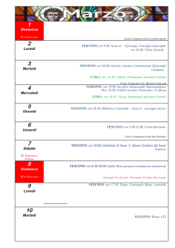 Marzo 2015 - Diocesi Sessa