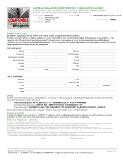 scheda iscr. - Compendia Formazione Integrata