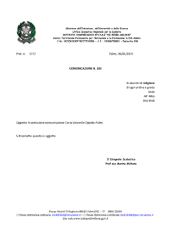Comunicazione. - icdezerbimilone.gov.it