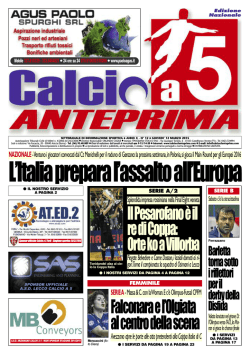Edizione Nazionale N.12 del 12/03/2015