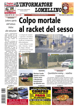 quattro pagine - L`Informatore Lomellino