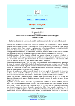 Europa-Regioni - Istituto Grandi Infrastrutture