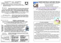 Foglio - Parrocchia San Bartolomeo Apostolo