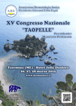 Brochure - Associazione Dermatologica Ionica