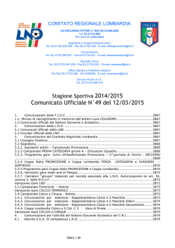 giudice sportivo