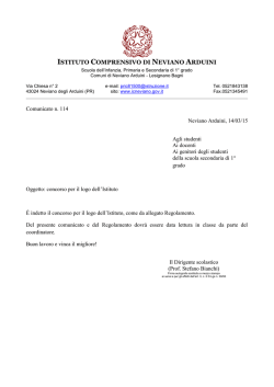 114. Concorso Un logo per la mia scuola