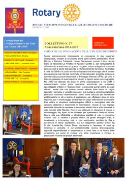 bollettino n.27 - Rotary Appiano Gentile