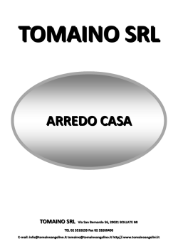 Catalogo arredo casa