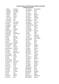 Elenco elettori - Polo tecnologico imperiese