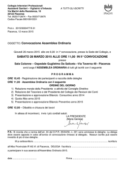scarica convocazione
