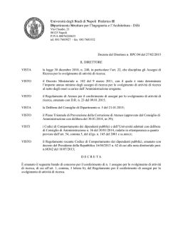 DiSt - Universit&agrave; degli Studi di Napoli Federico II