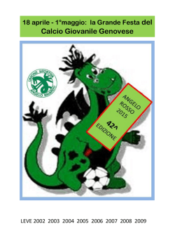 Calcio Giovanile Genovese