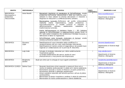 Laboratori per tesi e/o Tirocini a.a. 2011-2012