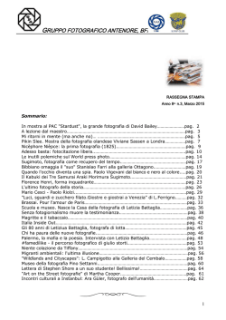 rassegna stampa n.03-2015