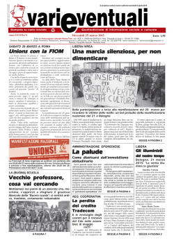 qui in pdf - Cooperativa Rosse Torri