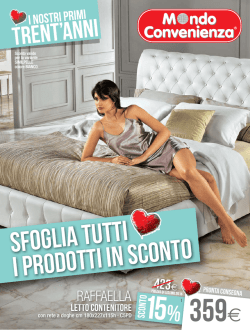 scarica il pdf - Mondo Convenienza
