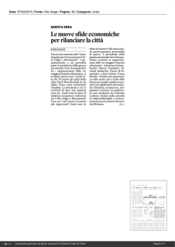 Rassegna stampa - Science South Tyrol