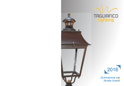 Tagliafico Lighting Genova  - Catalogo 2016