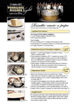 Ricetta Cacio e Pepe