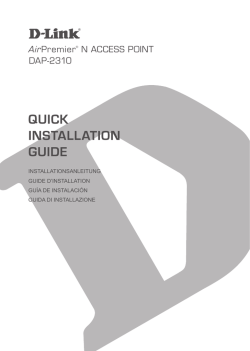 9750-DAP 2310 A1 QIG v1 00 EN UK