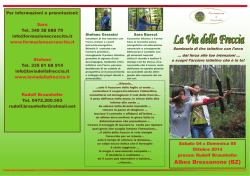 Albes Bressanone (BZ) - La Via della Freccia