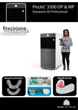 Produttivit&agrave; - 3D Systems