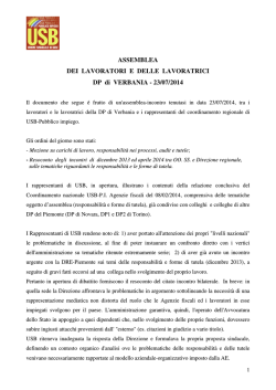 MOZIONE DP VERBANIA 23072014