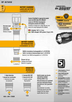 de.power DP-025USB user guide