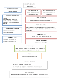organigramma - Scuole Brofferio