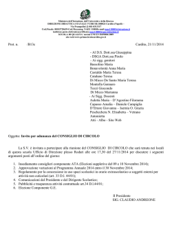 Prot. n. /B13c Cardito, 21/11/2014