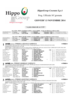 Scarica il programma - HippoGroup Cesenate S.p.A.