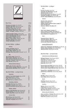 Old World Reds &ndash; by Region New World Reds &ndash; by