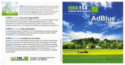 AdBlue*by Azotal consente di adempiere pienamente ai