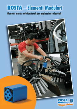 ROSTA &ndash; Elementi Modulari