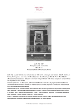 Delfo (IV) - Fondazione Giulio e Anna Paolini