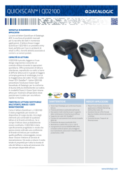 QUICKSCAN&trade; I QD2100