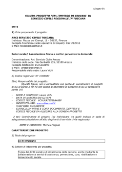 Io mi impegno - Arci Servizio Civile