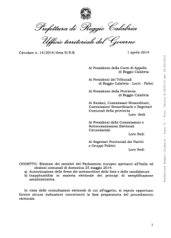 Circolare 14/2014 - Comune di Caulonia