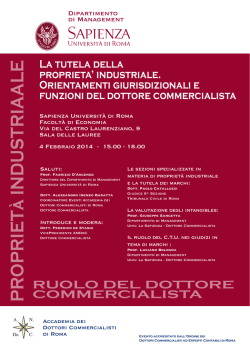 P R O P R IE T&agrave; IN D U S TR IA A L E