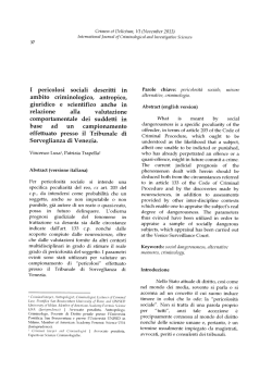 qui - Tribunale di Sorveglianza Venezia