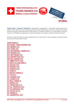 Italiano - GDT Bellinzona