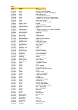 Codice Autore Titolo FB 100 A6 AA.VV. 365 GRANELLI DI SABBIA