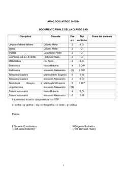 programma - Universit&agrave; degli Studi di Padova