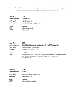 Attivit&agrave; - Camera dei Deputati