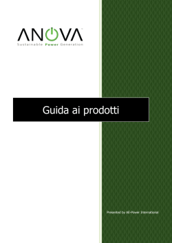 Guida ai prodotti