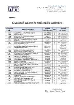 Prof. Antonio Casimiro Caputo - Universit&agrave; degli Studi Roma Tre