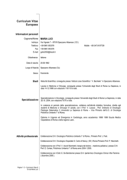 Curriculum Vitae Europass