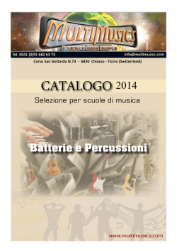 CATALOGO - MultiMusics