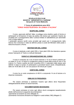 informativa fonia 1_14 - Aeroporto G. Caproni